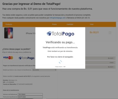 Demo TotalPago